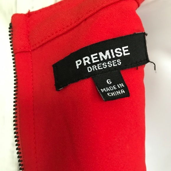 Premise Dresses Sweet Red Sleeveless Dress - Picture 14 of 16